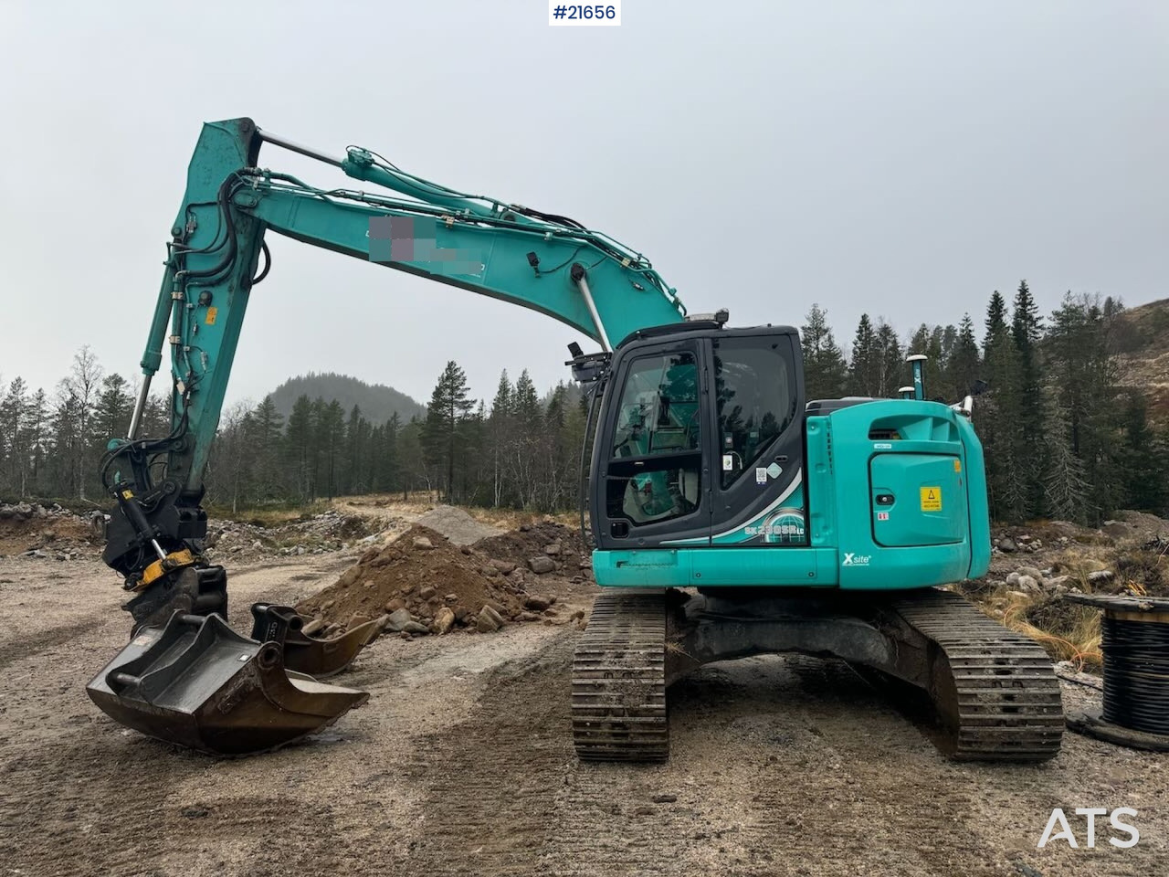 Kobelco SK230SRLC-5 Beltegraver m/ Tilt, Skuffe og GPS - Pásové rýpadlo: obrázok 2 Kobelco SK230SRLC-5 Beltegraver m/ Tilt, Skuffe og GPS - Pásové rýpadlo: obrázok 2