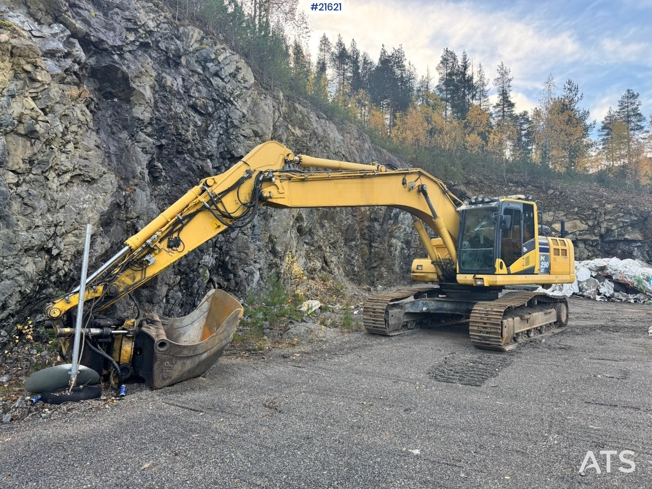 Komatsu Komatsu PC290LC-10 m/ Rototilt, 2 skuffer og GPS. Nytt understell! - Pásové rýpadlo: obrázok 1 Komatsu Komatsu PC290LC-10 m/ Rototilt, 2 skuffer og GPS. Nytt understell! - Pásové rýpadlo: obrázok 1