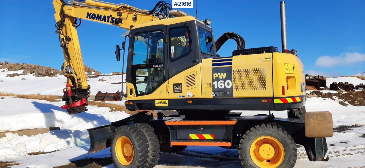 Komatsu PW160-7K - Rýpadlo: obrázok 5 Komatsu PW160-7K - Rýpadlo: obrázok 5