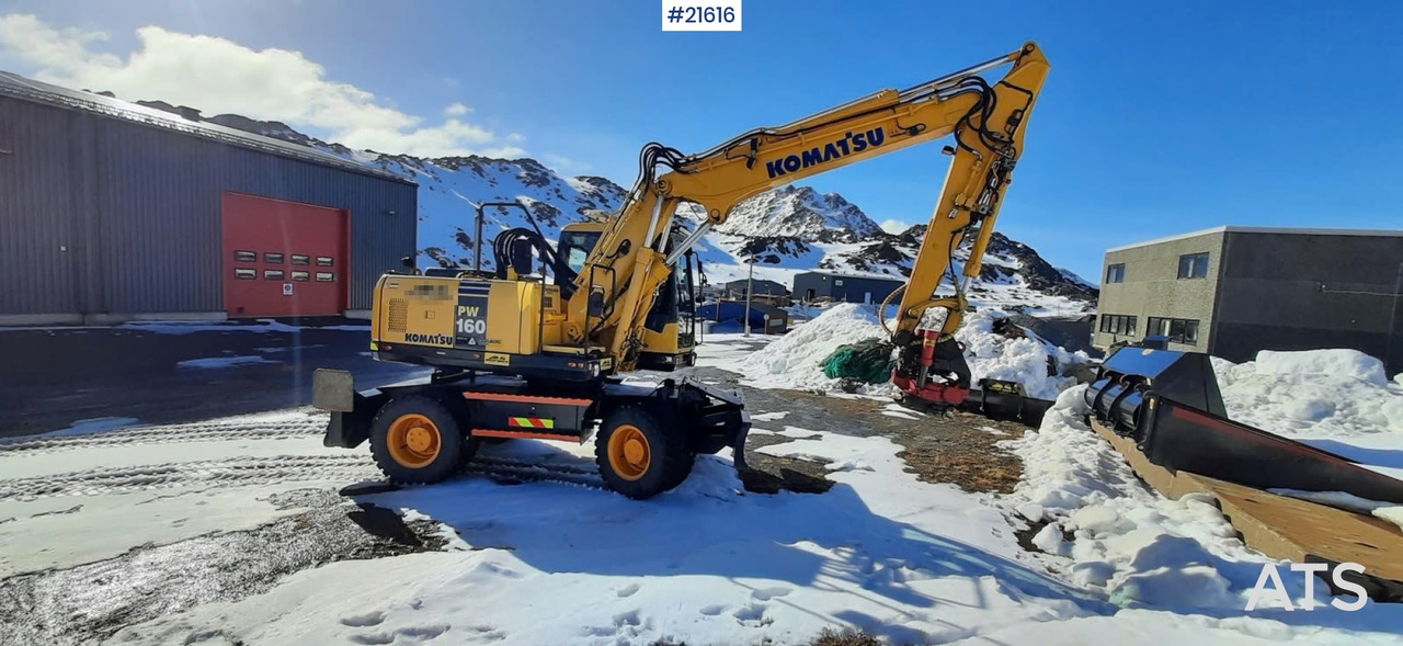 Komatsu PW160-7K - Rýpadlo: obrázok 1 Komatsu PW160-7K - Rýpadlo: obrázok 1