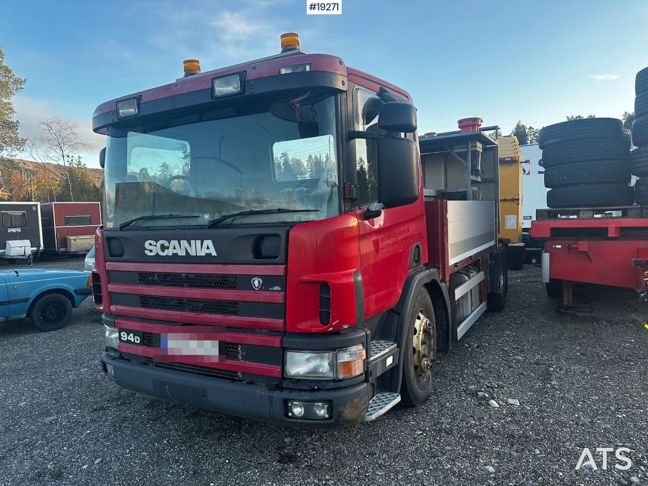 Scania P94 bufferbil m/ Euroskilt pute. Lav km - Komunálne/ Špeciálne stroje, Nákladné auto: obrázok 3 Scania P94 bufferbil m/ Euroskilt pute. Lav km - Komunálne/ Špeciálne stroje, Nákladné auto: obrázok 3