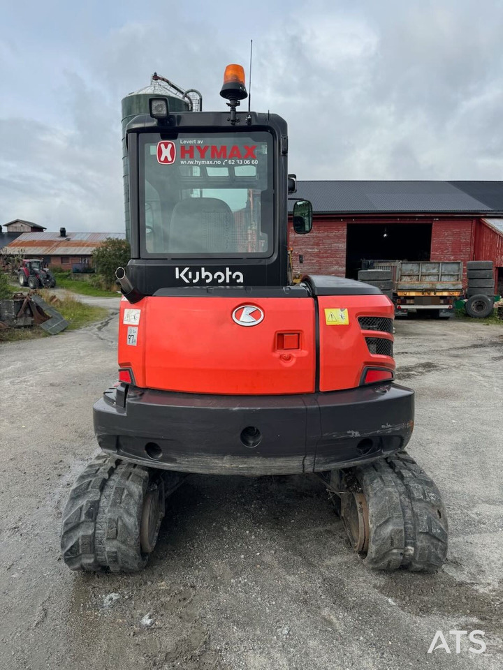 Kubota KX 057-4 - Pásové rýpadlo: obrázok 4 Kubota KX 057-4 - Pásové rýpadlo: obrázok 4