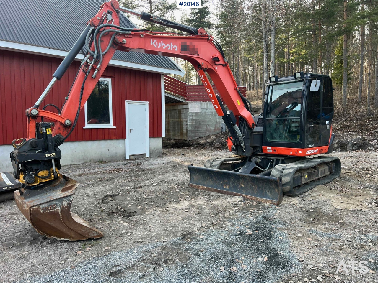 Kubota KX080-4 - Rýpadlo: obrázok 1 Kubota KX080-4 - Rýpadlo: obrázok 1