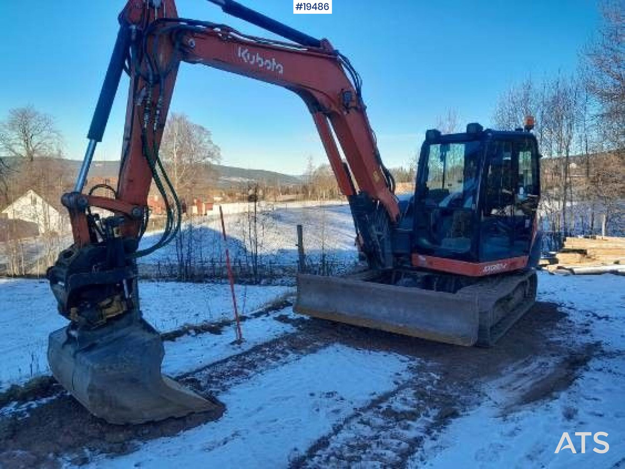 Kubota KX080-4 - Rýpadlo: obrázok 1 Kubota KX080-4 - Rýpadlo: obrázok 1