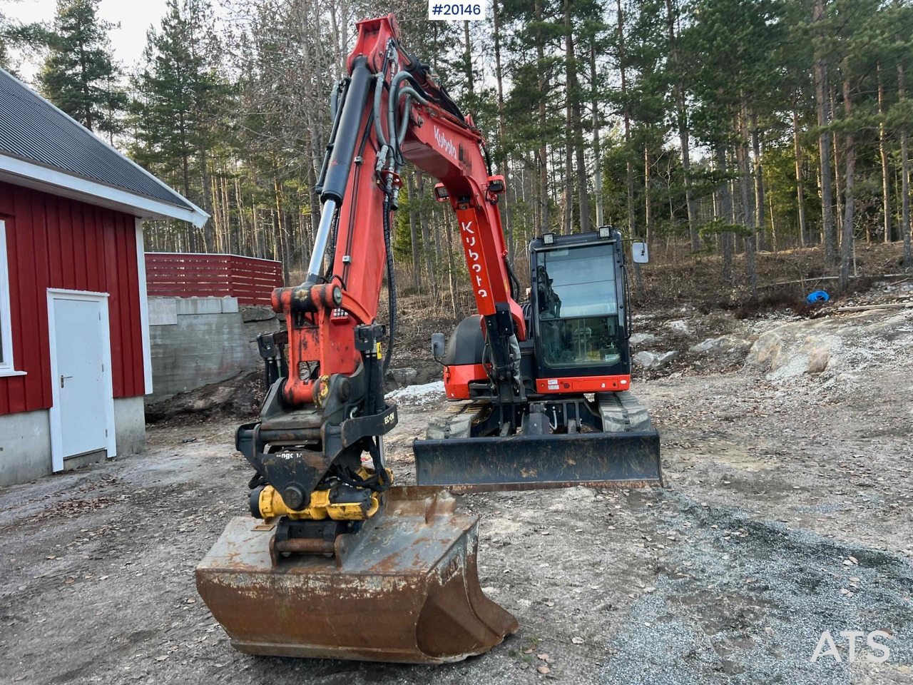 Kubota KX080-4 - Rýpadlo: obrázok 4 Kubota KX080-4 - Rýpadlo: obrázok 4