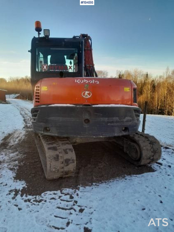 Kubota KX080-4 - Rýpadlo: obrázok 4 Kubota KX080-4 - Rýpadlo: obrázok 4
