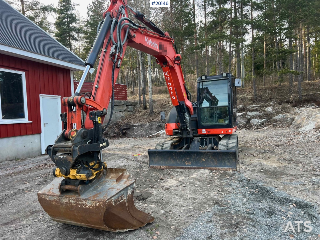 Kubota KX080-4 - Rýpadlo: obrázok 3 Kubota KX080-4 - Rýpadlo: obrázok 3
