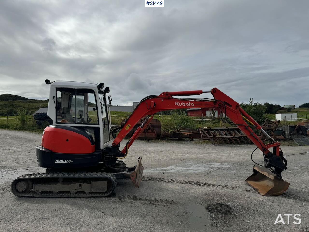 Leasing Kubota U35-3 Kubota U35-3: obrázok 6