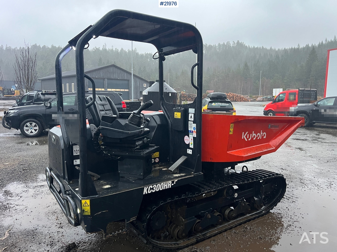 Kubota kc300hr-5 - Pásový damper: obrázok 2 Kubota kc300hr-5 - Pásový damper: obrázok 2