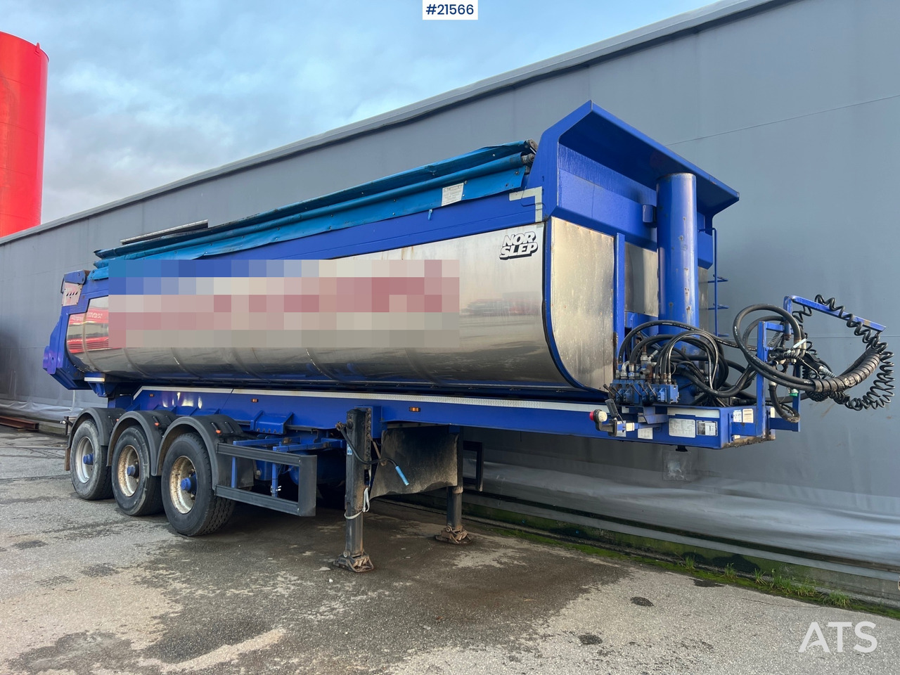 Príves sklápěcí Langendorf 3 akslet asfaltsemi m/ Hydraulsik kapell: obrázok 19 Príves sklápěcí Langendorf 3 akslet asfaltsemi m/ Hydraulsik kapell: obrázok 19