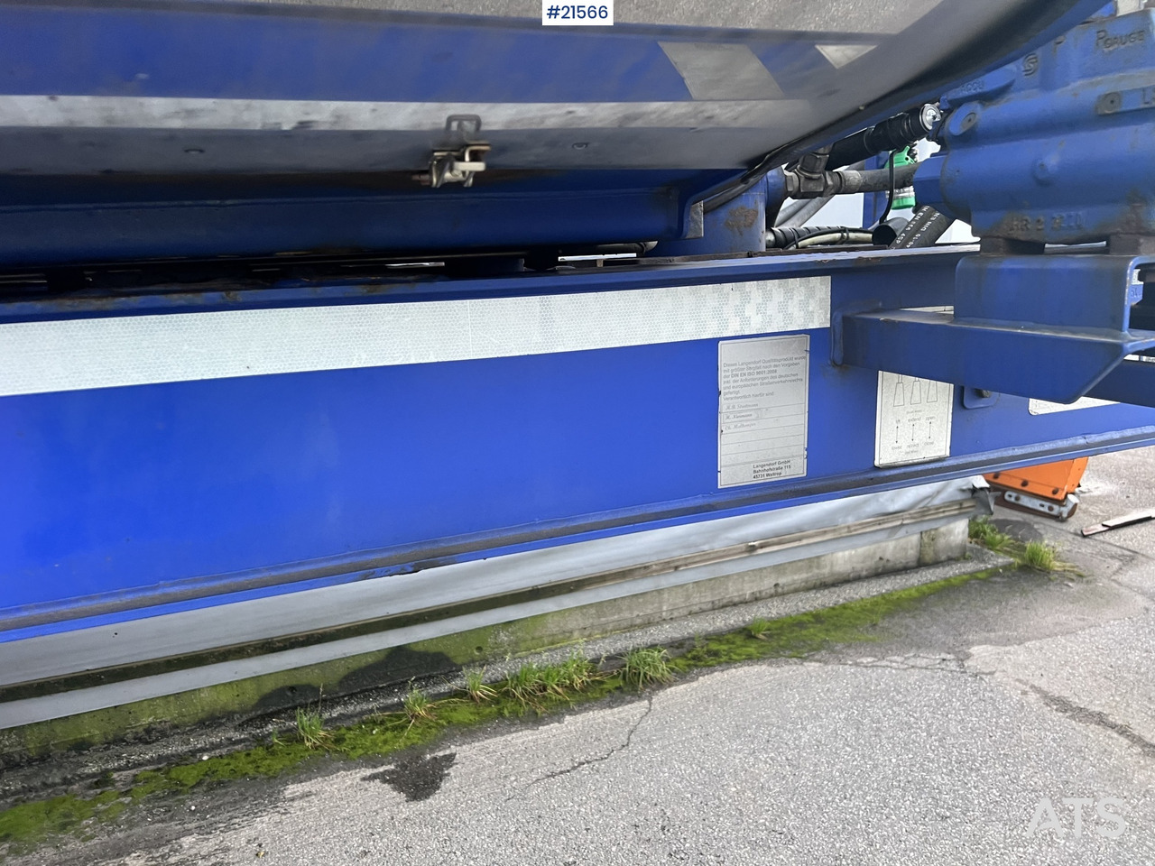 Príves sklápěcí Langendorf 3 akslet asfaltsemi m/ Hydraulsik kapell: obrázok 26 Príves sklápěcí Langendorf 3 akslet asfaltsemi m/ Hydraulsik kapell: obrázok 26