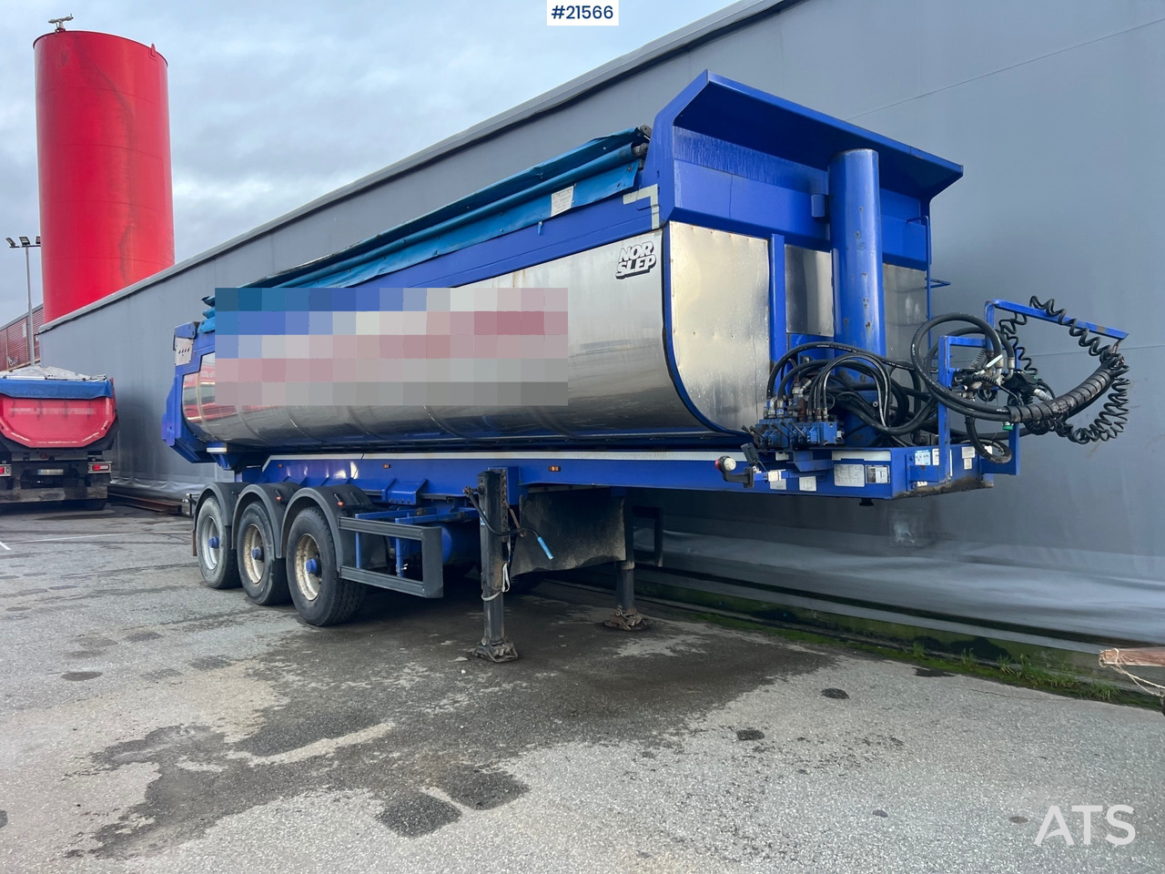 Príves sklápěcí Langendorf 3 akslet asfaltsemi m/ Hydraulsik kapell: obrázok 21 Príves sklápěcí Langendorf 3 akslet asfaltsemi m/ Hydraulsik kapell: obrázok 21