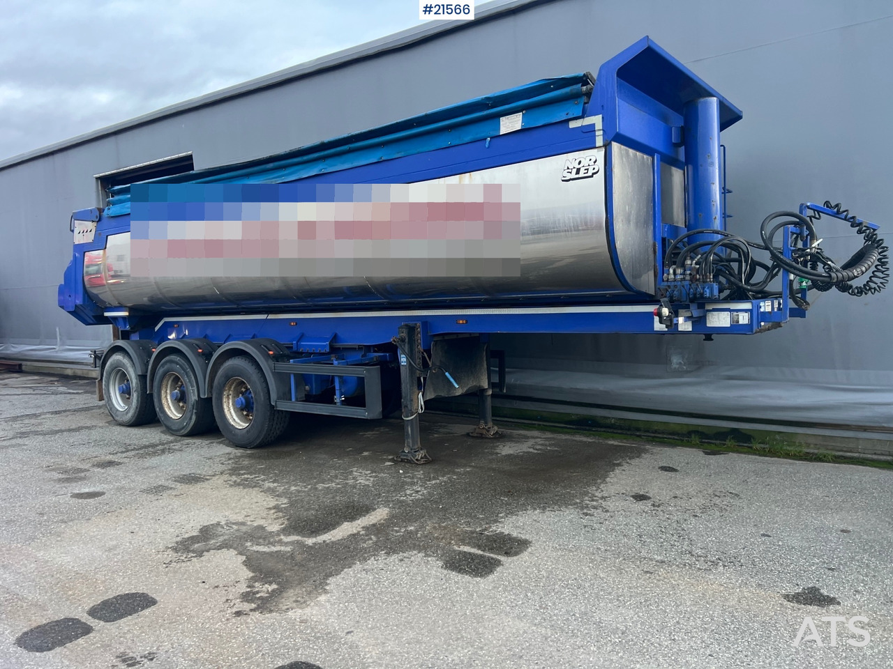 Príves sklápěcí Langendorf 3 akslet asfaltsemi m/ Hydraulsik kapell: obrázok 24 Príves sklápěcí Langendorf 3 akslet asfaltsemi m/ Hydraulsik kapell: obrázok 24