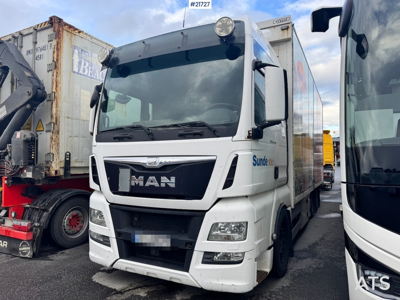 MAN MAN TGX 26.440 Skapbil m/ Full sideåpning. Rep objekt. - Skříňový nákladní auto: obrázok 5 MAN MAN TGX 26.440 Skapbil m/ Full sideåpning. Rep objekt. - Skříňový nákladní auto: obrázok 5