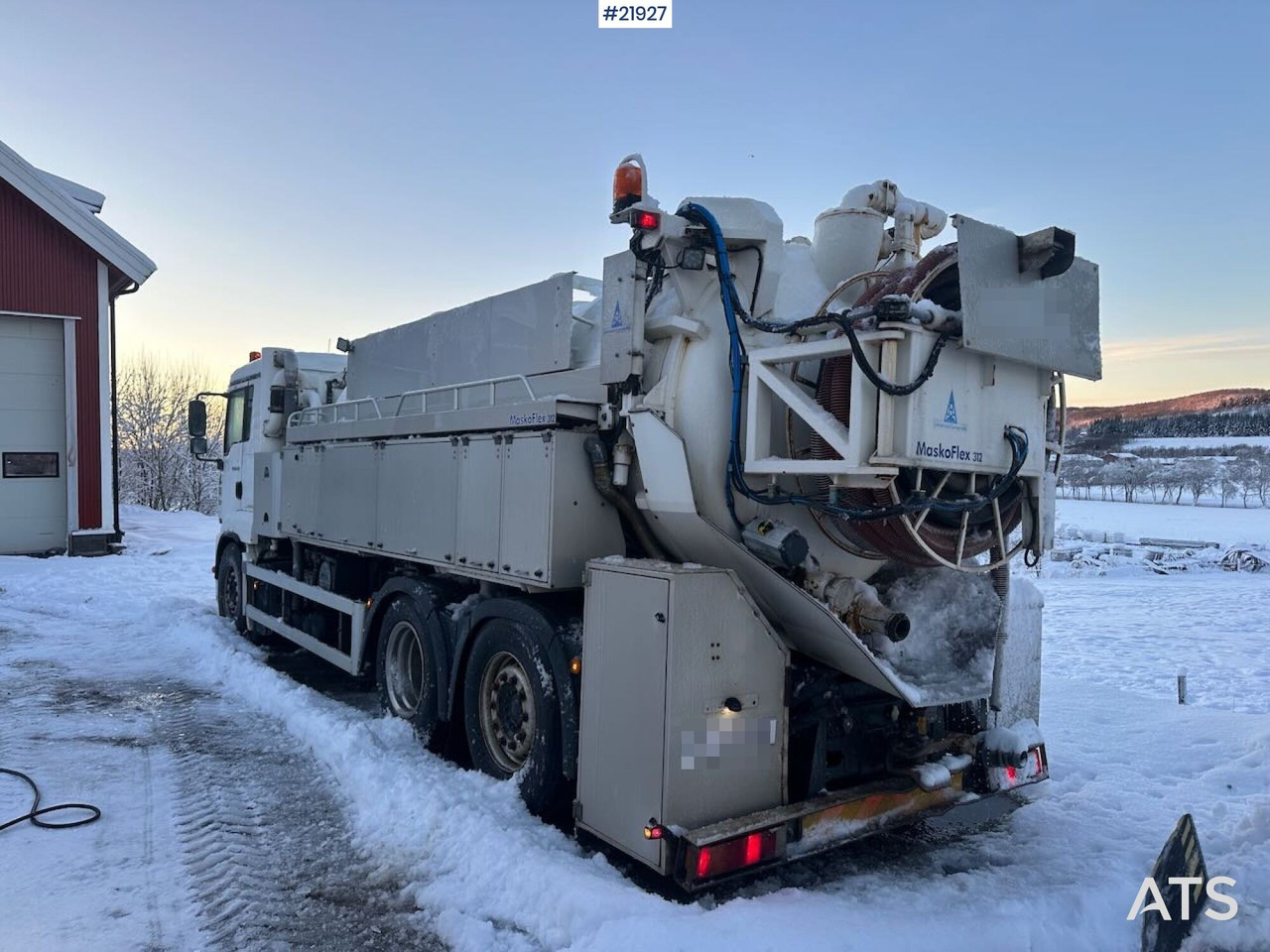 MAN TGA 26.430 6x2 sug-/spylebil m/ Maskoflex påbygg. SE VIDEO. - Fekálne vozidlo: obrázok 4 MAN TGA 26.430 6x2 sug-/spylebil m/ Maskoflex påbygg. SE VIDEO. - Fekálne vozidlo: obrázok 4