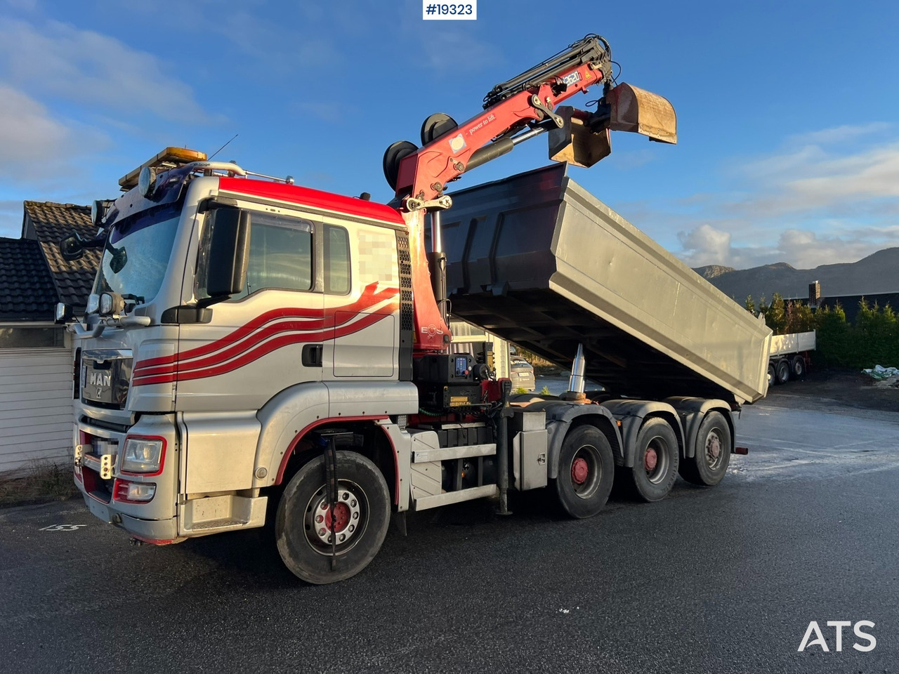 MAN TGS 26.480 - Auto s hydraulickou rukou, Sklápač: obrázok 2 MAN TGS 26.480 - Auto s hydraulickou rukou, Sklápač: obrázok 2