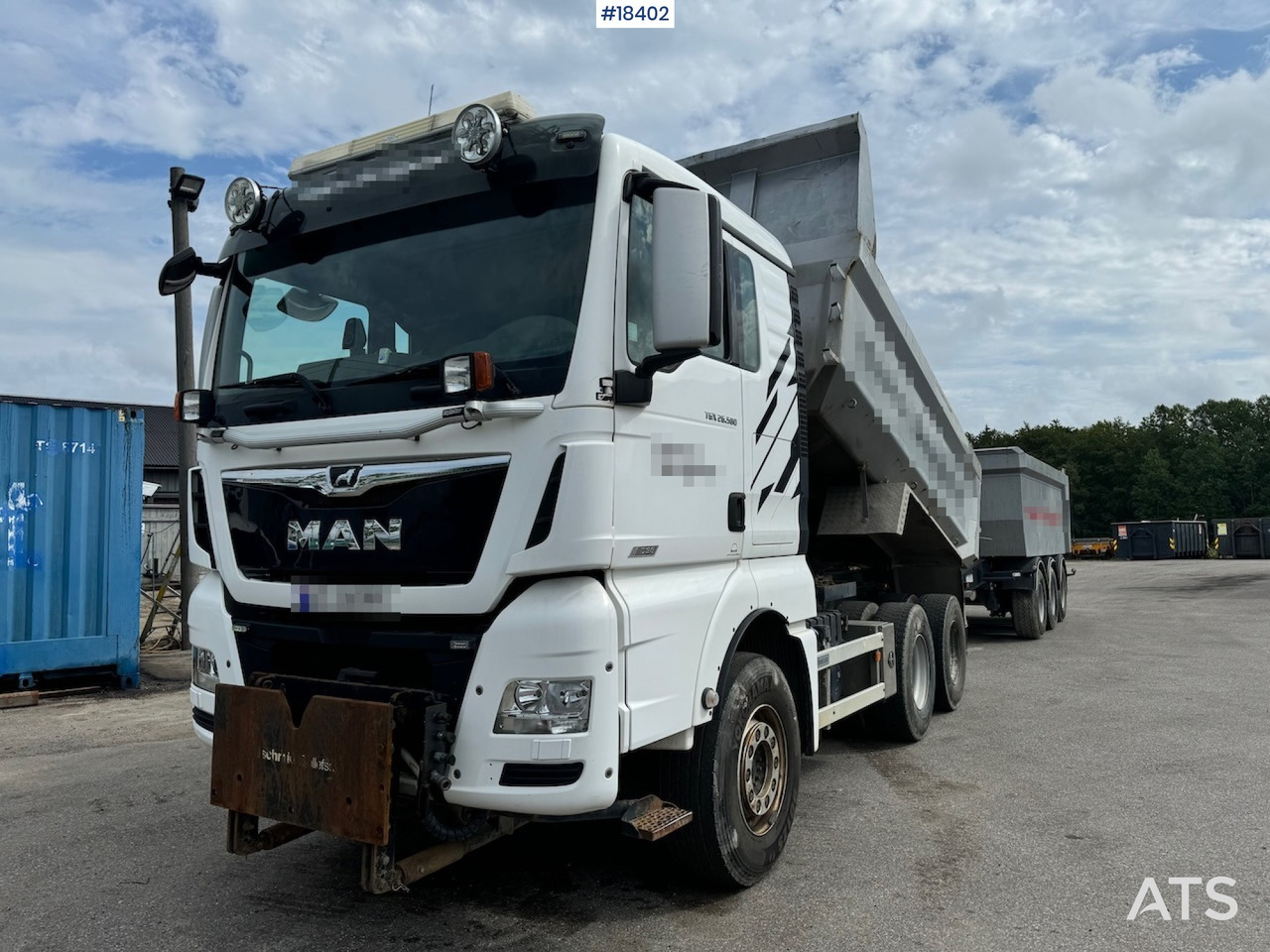 MAN TGX 26.580 - Sklápač: obrázok 1 MAN TGX 26.580 - Sklápač: obrázok 1