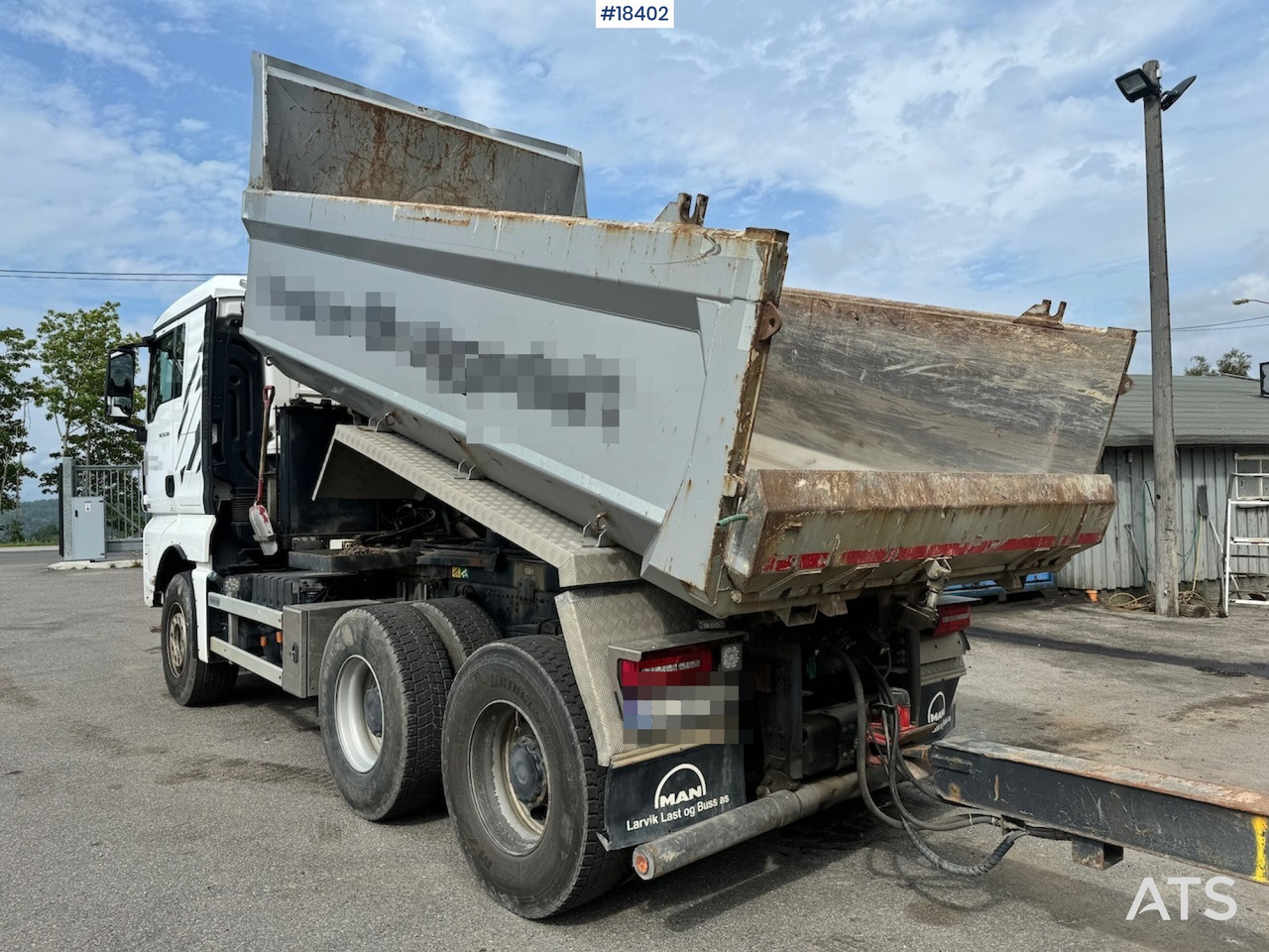 MAN TGX 26.580 - Sklápač: obrázok 4 MAN TGX 26.580 - Sklápač: obrázok 4