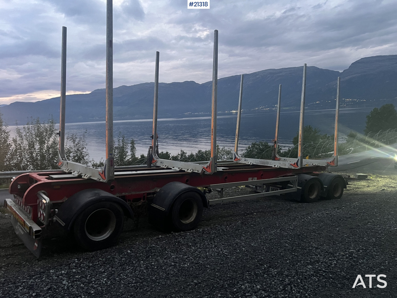 MVB10 MVB10-FLS4 4 akslet Tømmerhenger - Klanicový príves: obrázok 3 MVB10 MVB10-FLS4 4 akslet Tømmerhenger - Klanicový príves: obrázok 3