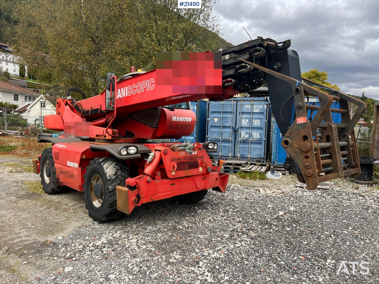 Manitou MRT2540 m/ radiostyring, mannskapskorg, 2 sett pallegafler, jibb med vinsj (1.5 tonn) - Teleskopický nakladač: obrázok 5 Manitou MRT2540 m/ radiostyring, mannskapskorg, 2 sett pallegafler, jibb med vinsj (1.5 tonn) - Teleskopický nakladač: obrázok 5