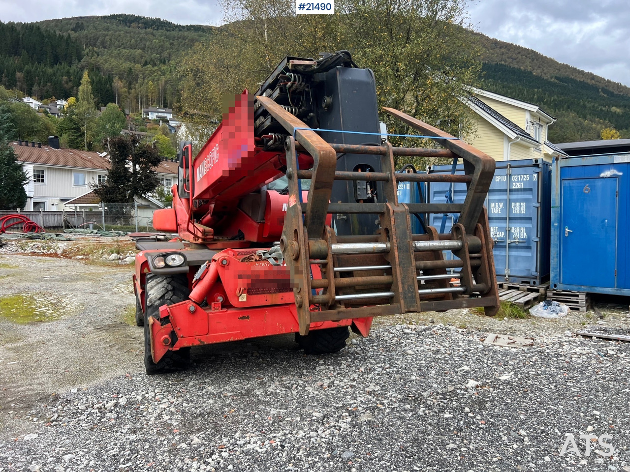 Manitou MRT2540 m/ radiostyring, mannskapskorg, 2 sett pallegafler, jibb med vinsj (1.5 tonn) - Teleskopický nakladač: obrázok 4 Manitou MRT2540 m/ radiostyring, mannskapskorg, 2 sett pallegafler, jibb med vinsj (1.5 tonn) - Teleskopický nakladač: obrázok 4