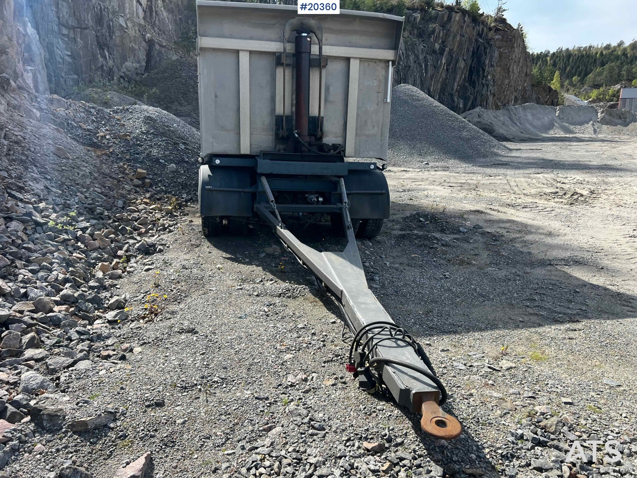 Maur 3 akslet slephenger - Príves sklápěcí: obrázok 4 Maur 3 akslet slephenger - Príves sklápěcí: obrázok 4