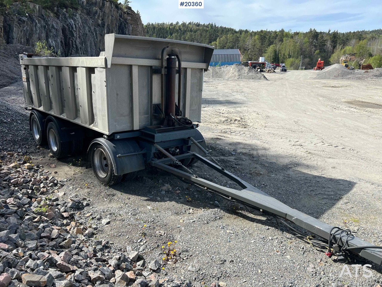 Maur 3 akslet slephenger - Príves sklápěcí: obrázok 2 Maur 3 akslet slephenger - Príves sklápěcí: obrázok 2