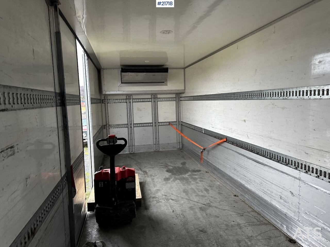 Skříňový nákladní auto Mercedes Actros 1835 skapbil m/ Full sideåpning, aggregat, lift og 2 sett dekk: obrázok 37