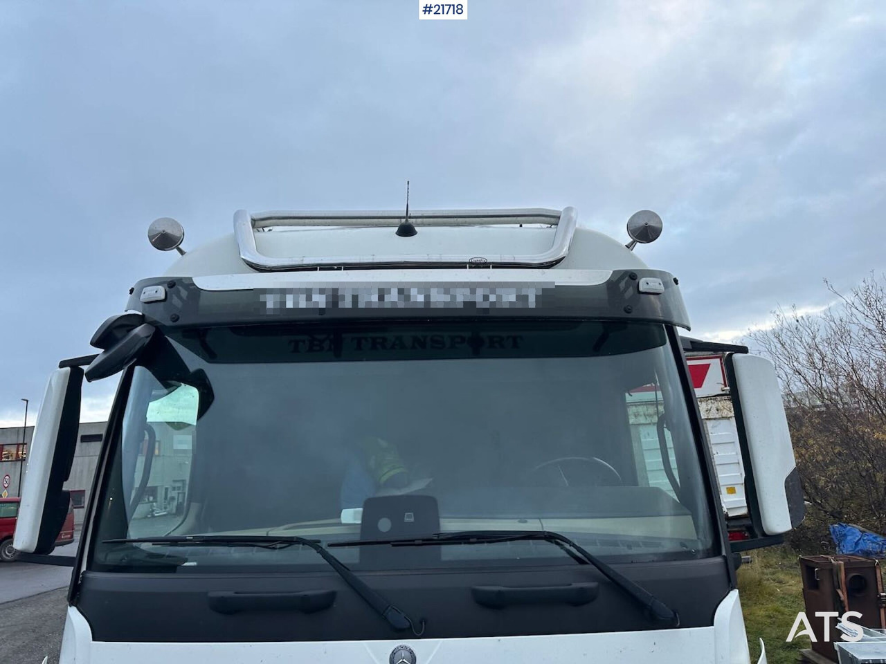 Skříňový nákladní auto Mercedes Actros 1835 skapbil m/ Full sideåpning, aggregat, lift og 2 sett dekk: obrázok 14