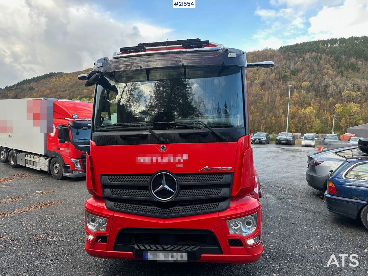 Mercedes Actros 2543 - Auto na odvoz odpadu: obrázok 5 Mercedes Actros 2543 - Auto na odvoz odpadu: obrázok 5