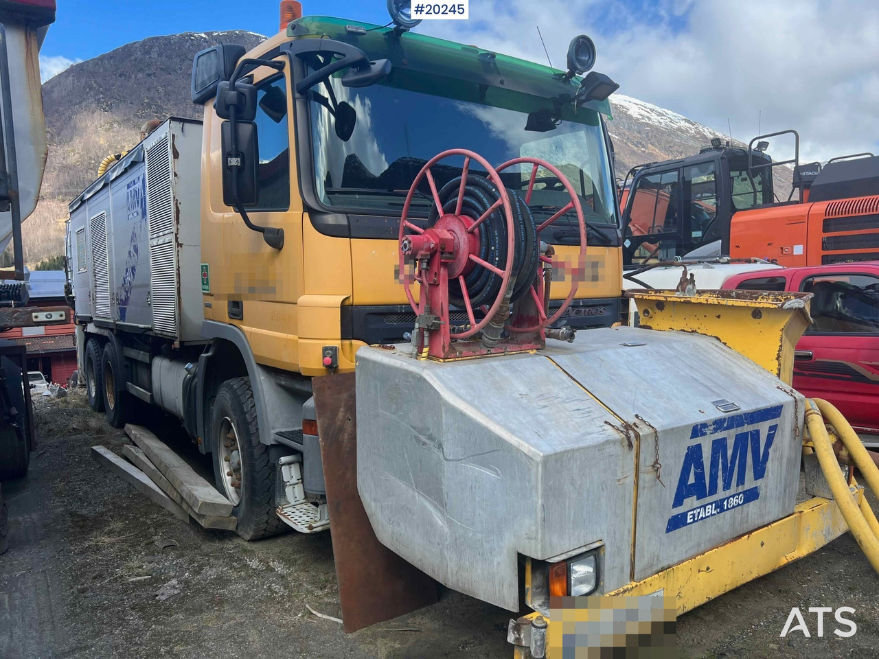 Mercedes Actros 2641 6x4 M/ 2008 AMV 7450 Betong sprøyterigg påbygg - Autočerpadlo: obrázok 1 Mercedes Actros 2641 6x4 M/ 2008 AMV 7450 Betong sprøyterigg påbygg - Autočerpadlo: obrázok 1