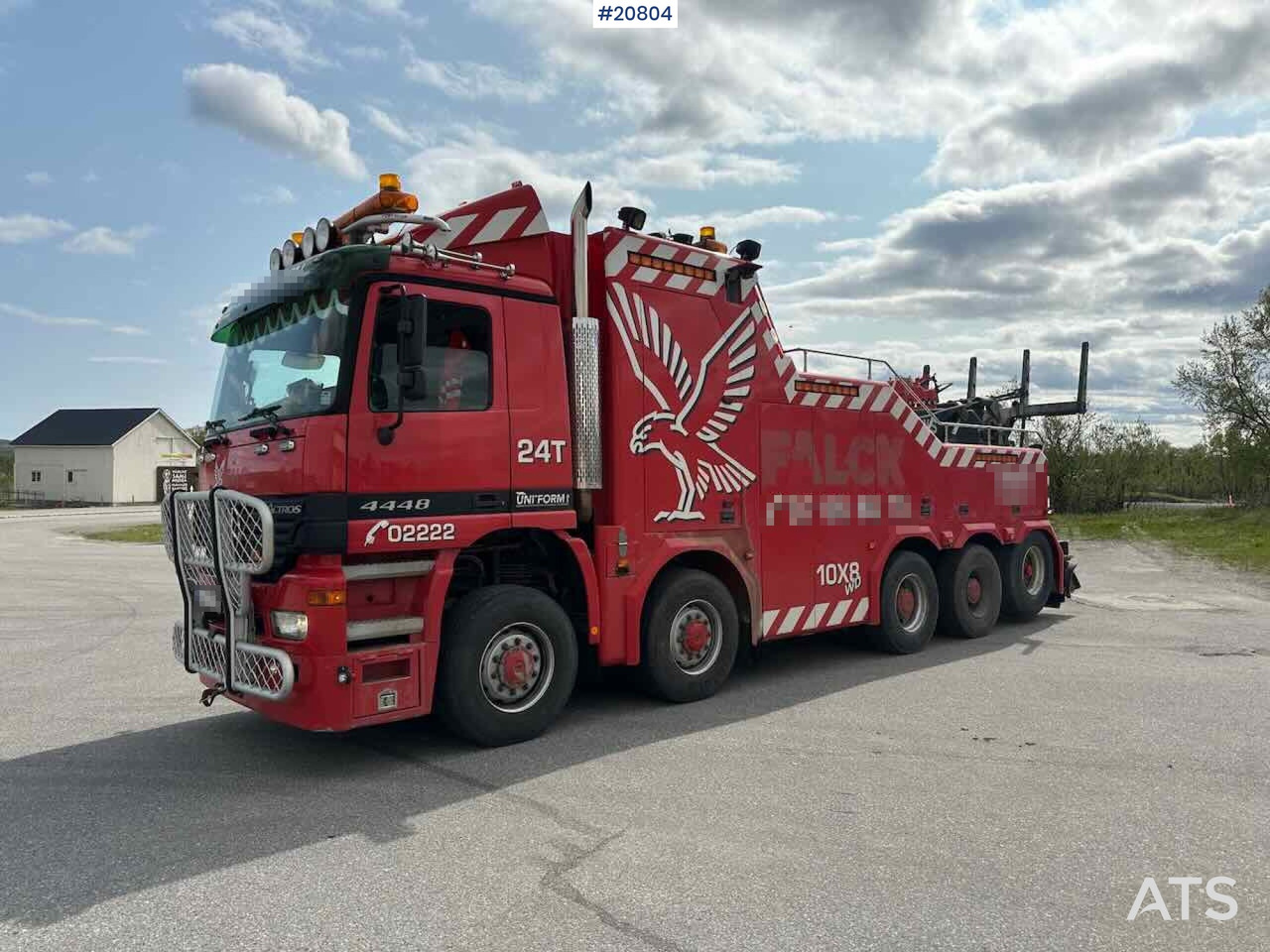 Mercedes Actros 4448 - Odťahovy voz: obrázok 2 Mercedes Actros 4448 - Odťahovy voz: obrázok 2