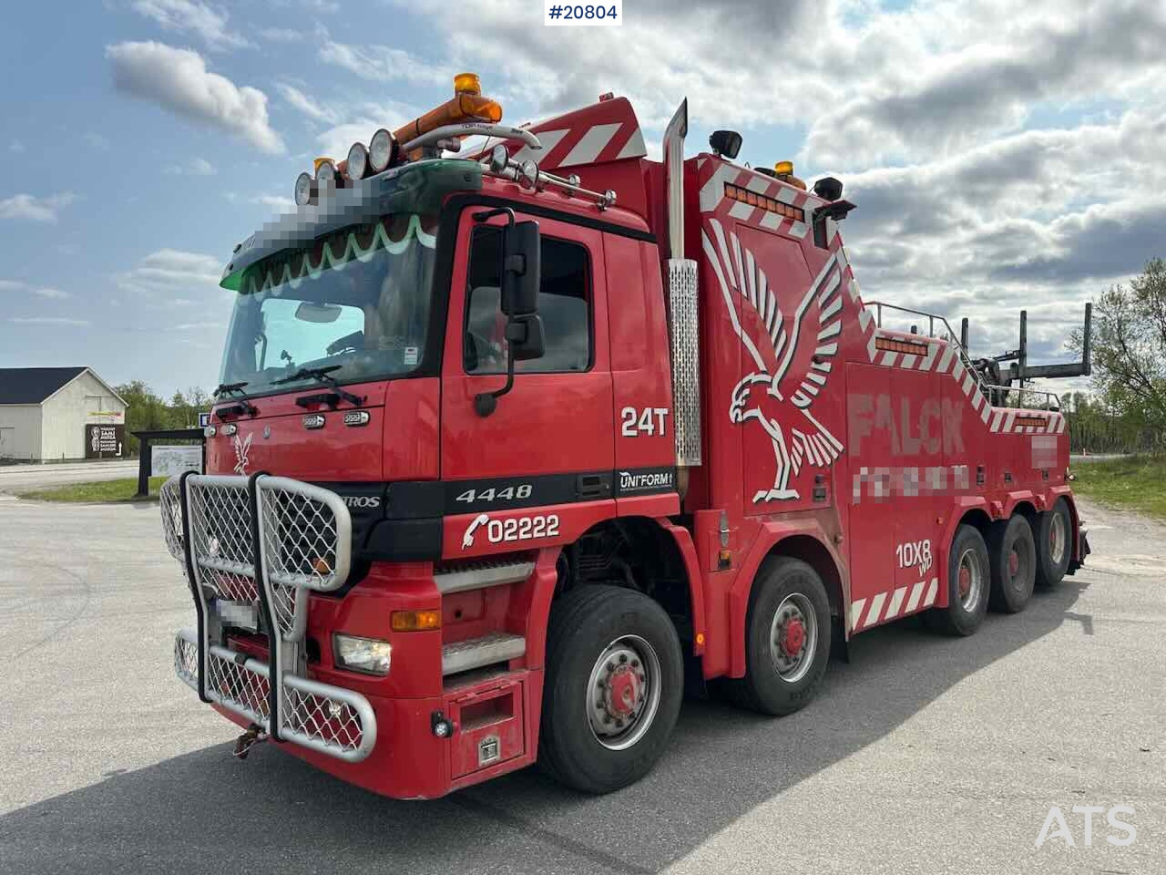 Mercedes Actros 4448 - Odťahovy voz: obrázok 3 Mercedes Actros 4448 - Odťahovy voz: obrázok 3
