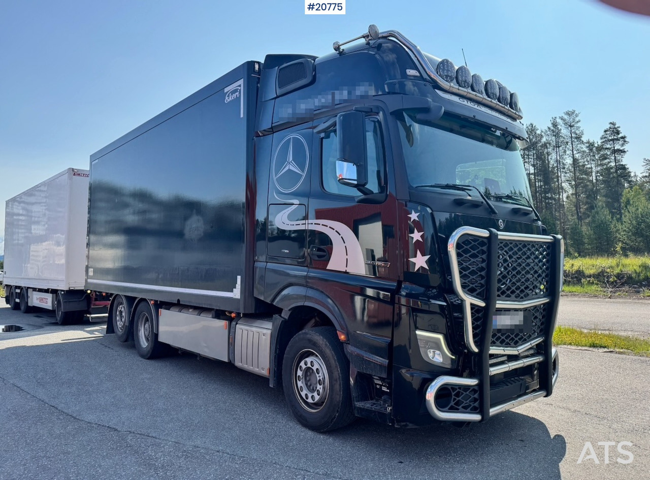 Skříňový nákladní auto Mercedes Actros: obrázok 9 Skříňový nákladní auto Mercedes Actros: obrázok 9