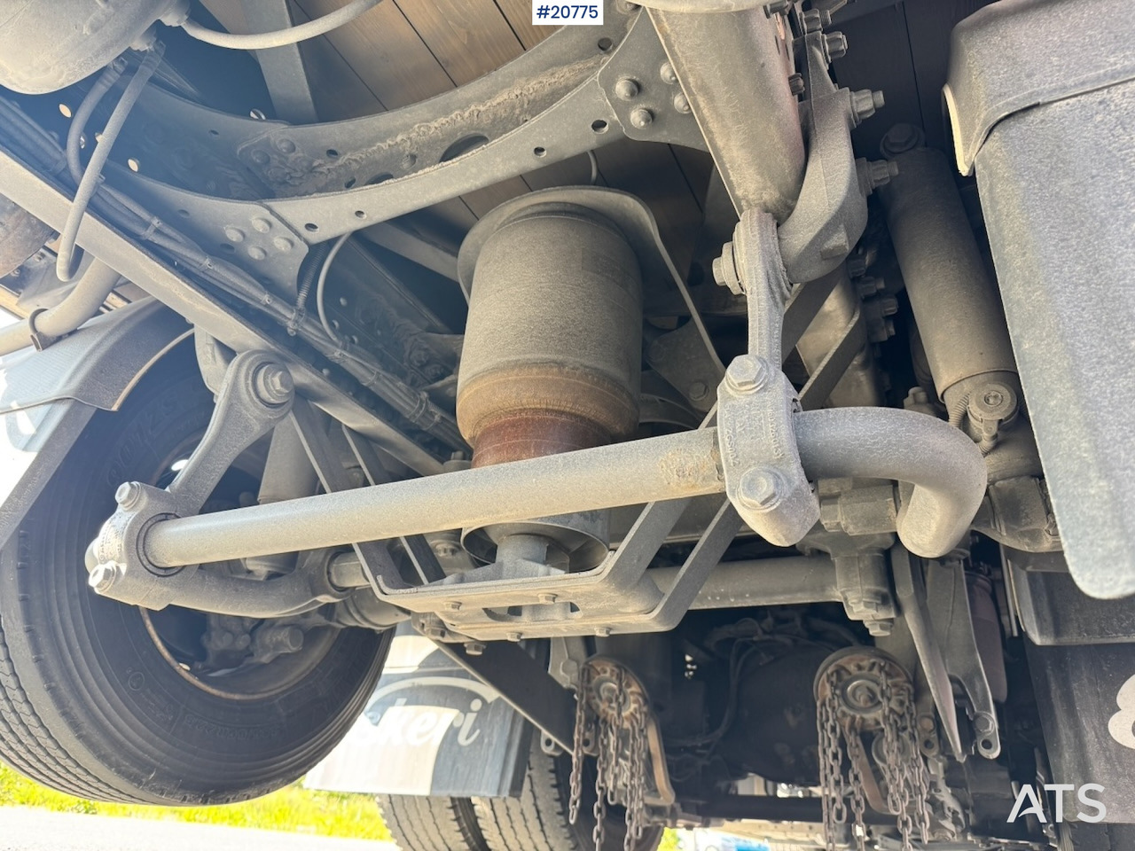 Skříňový nákladní auto Mercedes Actros: obrázok 19 Skříňový nákladní auto Mercedes Actros: obrázok 19