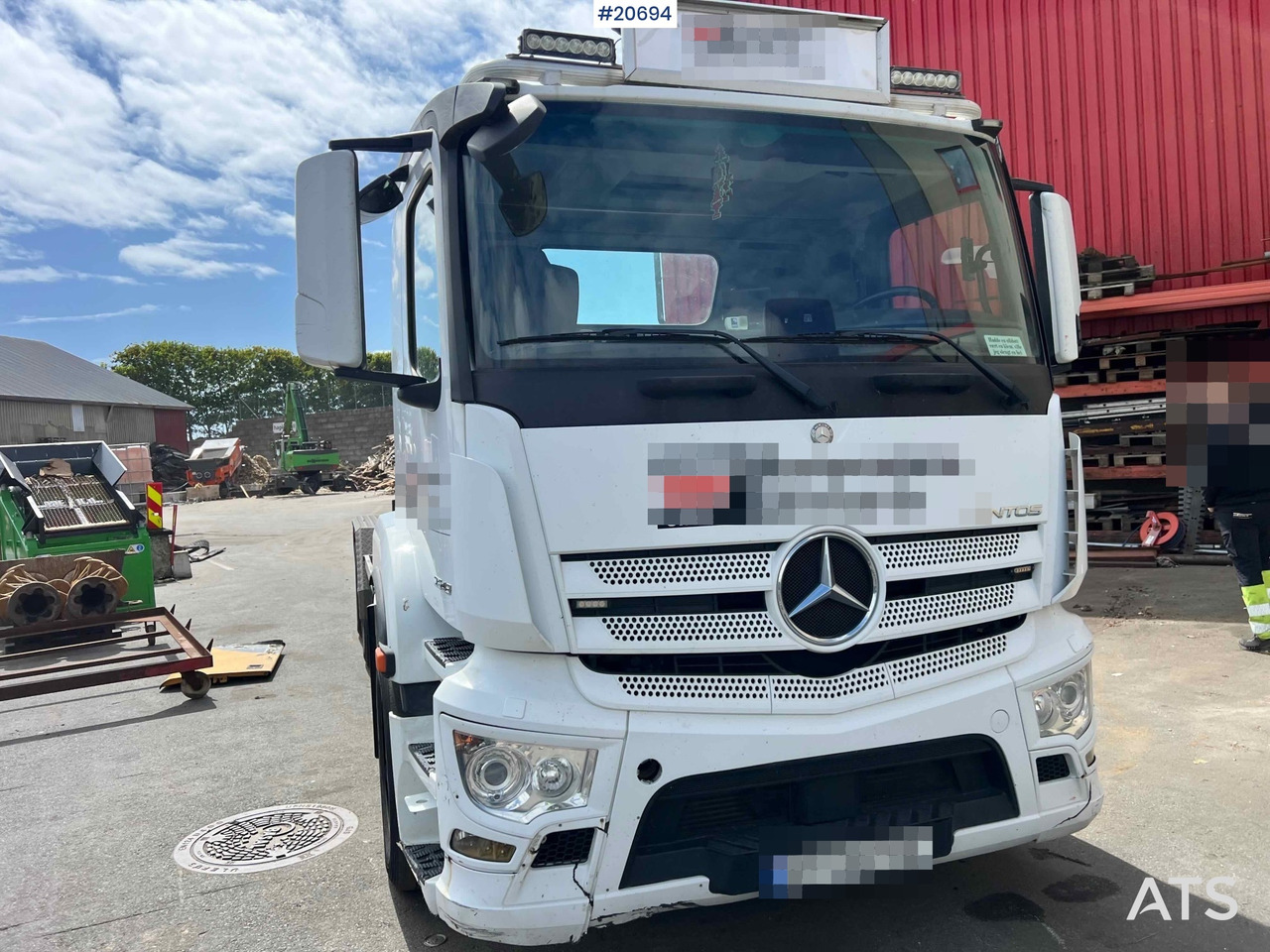 Mercedes Antos 2543 - Hákový nosič kontajnerov: obrázok 5 Mercedes Antos 2543 - Hákový nosič kontajnerov: obrázok 5