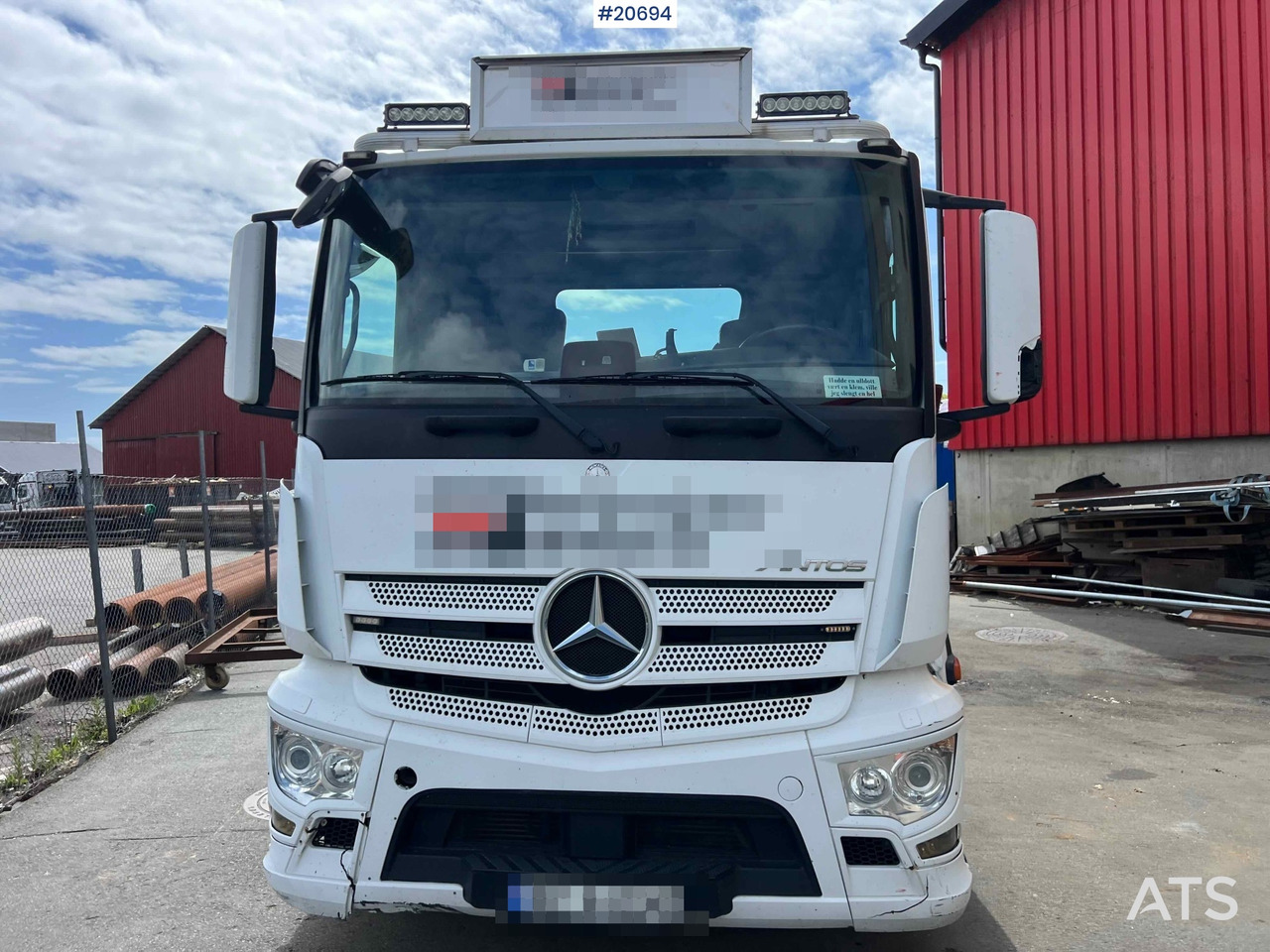 Mercedes Antos 2543 - Hákový nosič kontajnerov: obrázok 3 Mercedes Antos 2543 - Hákový nosič kontajnerov: obrázok 3