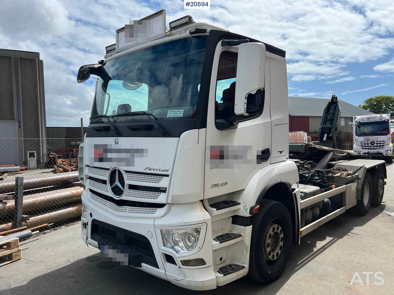 Mercedes Antos 2543 - Hákový nosič kontajnerov: obrázok 1 Mercedes Antos 2543 - Hákový nosič kontajnerov: obrázok 1