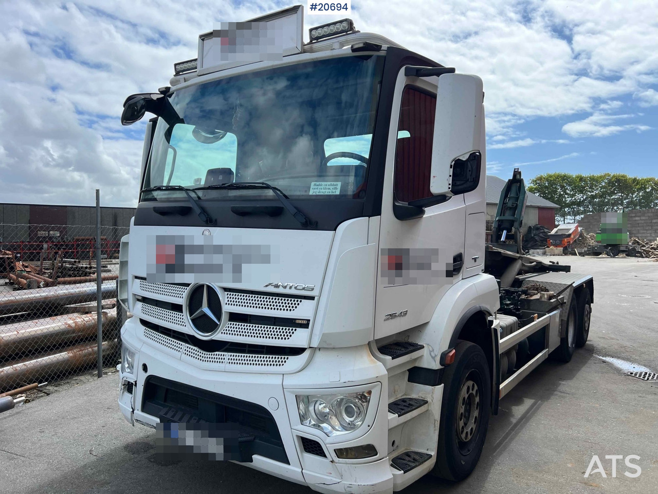Mercedes Antos 2543 - Hákový nosič kontajnerov: obrázok 2 Mercedes Antos 2543 - Hákový nosič kontajnerov: obrázok 2