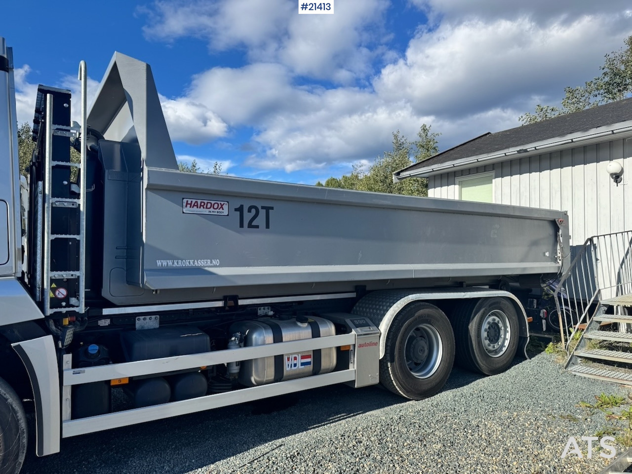 Mercedes Arocs 2543 - Hákový nosič kontajnerov: obrázok 5 Mercedes Arocs 2543 - Hákový nosič kontajnerov: obrázok 5