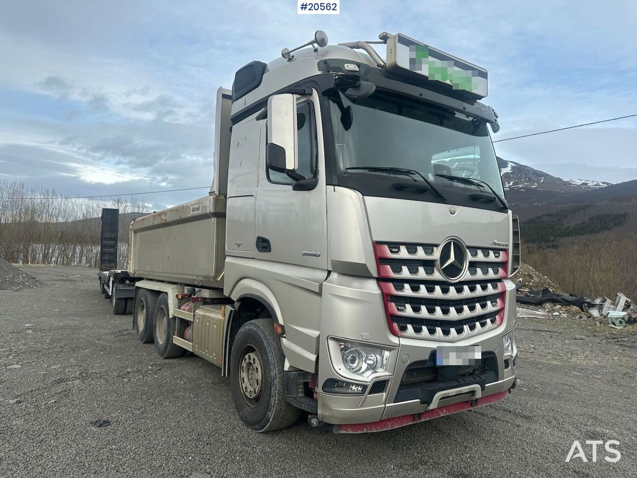 Mercedes Arocs 2658 - Sklápač: obrázok 2 Mercedes Arocs 2658 - Sklápač: obrázok 2