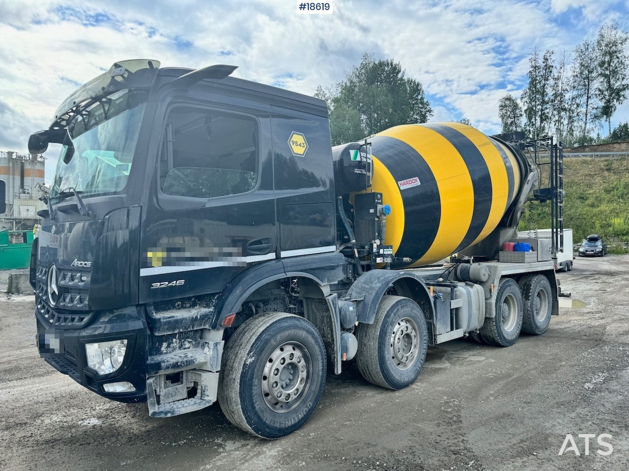 Mercedes Arocs 3246 - Domiešavač: obrázok 2 Mercedes Arocs 3246 - Domiešavač: obrázok 2