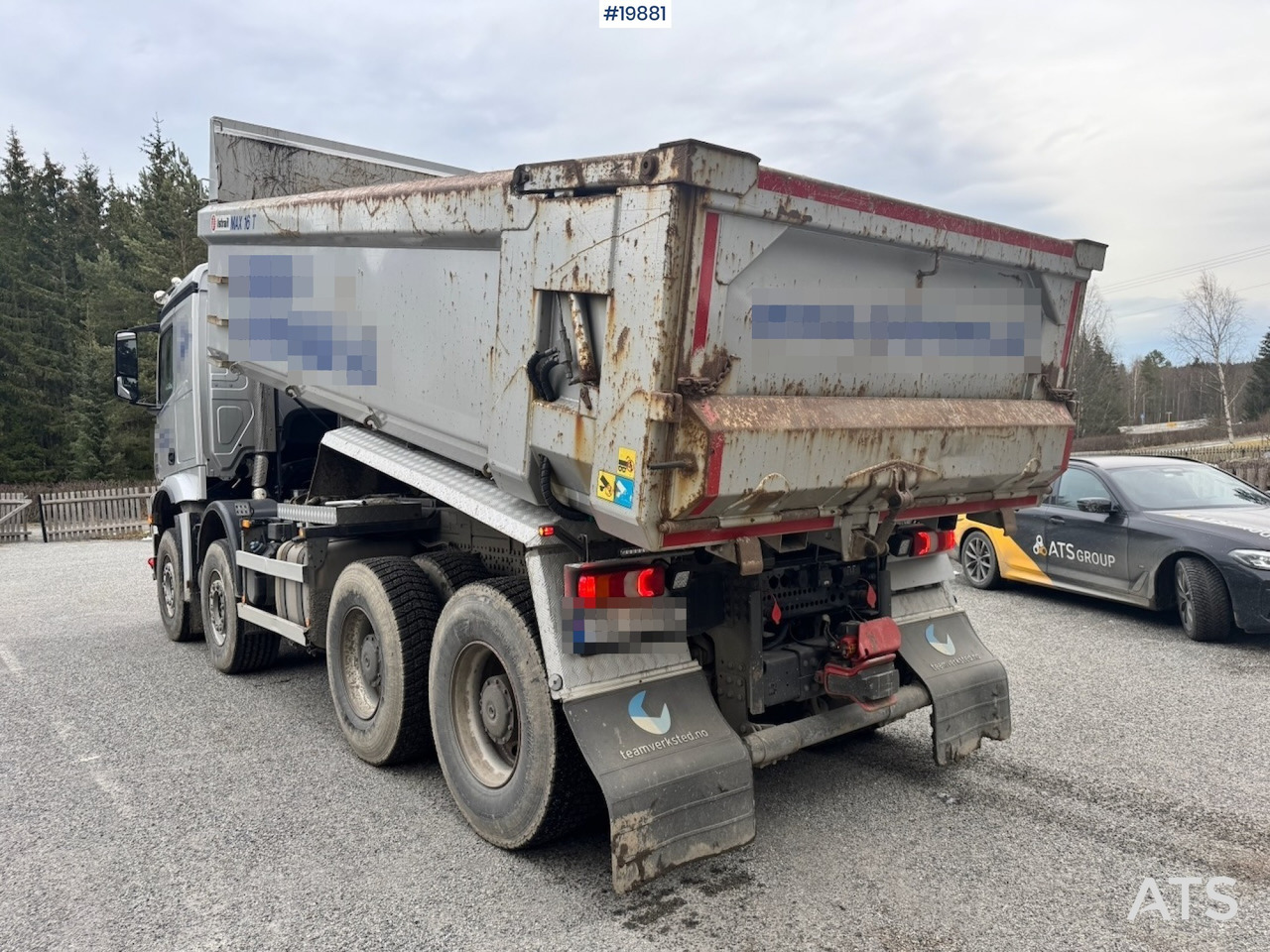 Mercedes Arocs 3268 - Sklápač: obrázok 5 Mercedes Arocs 3268 - Sklápač: obrázok 5