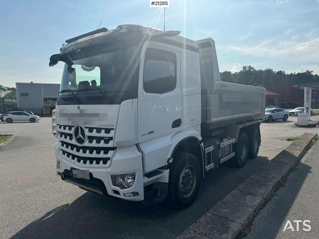 Mercedes Arocs - Sklápač: obrázok 2 Mercedes Arocs - Sklápač: obrázok 2