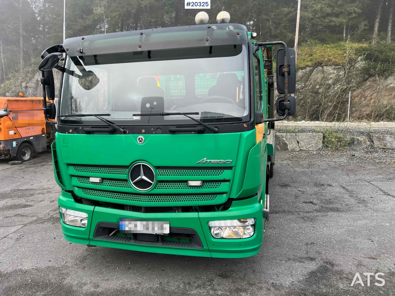 Mercedes Atego 1524 - Ramenový nosič kontajnerov: obrázok 3 Mercedes Atego 1524 - Ramenový nosič kontajnerov: obrázok 3