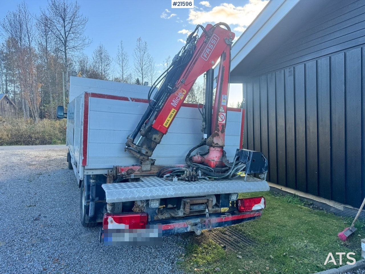 Mercedes-Benz Sprinter 519 4x4 nødslaktbil med vinsj og bakmontert Fassi kran - Furgon: obrázok 5 Mercedes-Benz Sprinter 519 4x4 nødslaktbil med vinsj og bakmontert Fassi kran - Furgon: obrázok 5