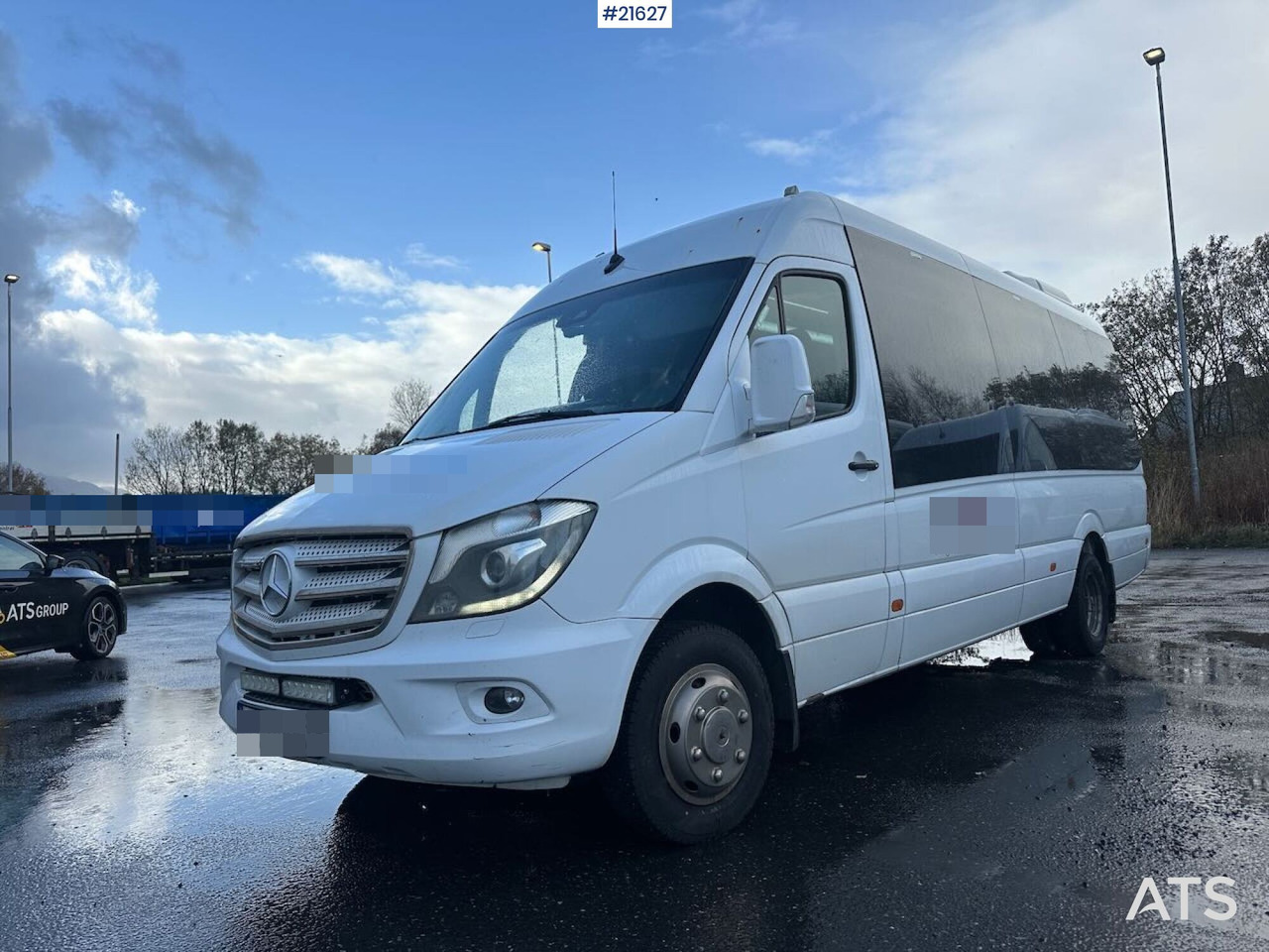 Mercedes Sprinter minibuss 4x2 m/ 16+1 seter, rullestolrampe og handikap plass. - Minibus, Mikrobus: obrázok 1 Mercedes Sprinter minibuss 4x2 m/ 16+1 seter, rullestolrampe og handikap plass. - Minibus, Mikrobus: obrázok 1