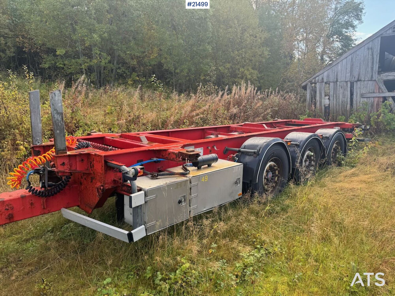 Narko Containerhenger - Príves preprava kontajnerov/ Výmenná nadstavba: obrázok 1 Narko Containerhenger - Príves preprava kontajnerov/ Výmenná nadstavba: obrázok 1