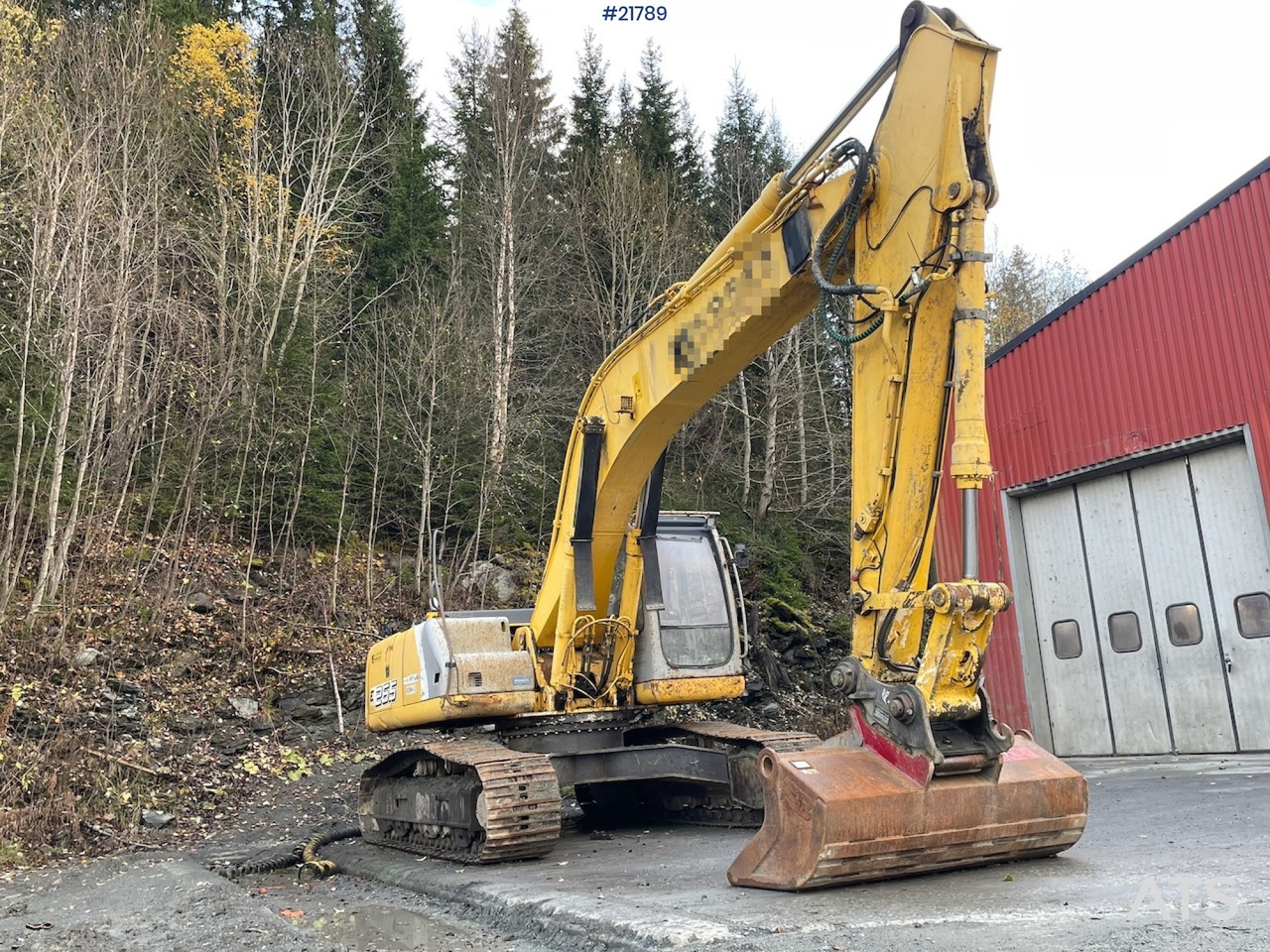 New Holland E265 med graveskuffe - Pásové rýpadlo: obrázok 1 New Holland E265 med graveskuffe - Pásové rýpadlo: obrázok 1