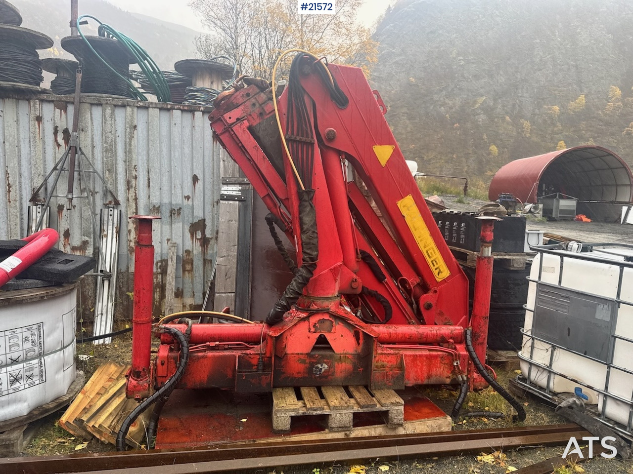 Palfinger PK10500 Kran - Hydraulická ruka: obrázok 1 Palfinger PK10500 Kran - Hydraulická ruka: obrázok 1